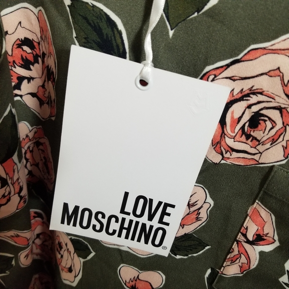 Love Moschino Size 10 Tunic summer Dress new - Picture 11 of 14